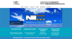 Desktop Screenshot of nightingaleelectrical.co.uk